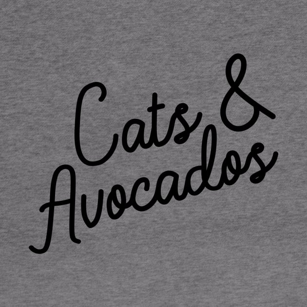 Cats & Avocados by PodDesignShop